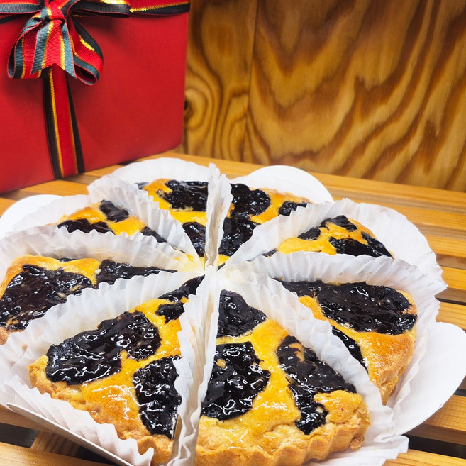 자두타르트(Tarte)3호/ 선물용 타르트 파이 전문 베이커리 달콤하우스 유기농빵집, 1개, 500g
