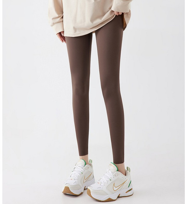 핑크셀럽 여성 하이웨스트 요가 필라테스 노Y존 빅사이즈 탄력 레깅스 9부