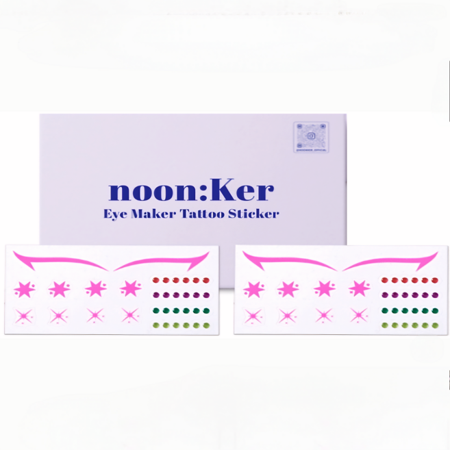 noon:Ker 아이 메이커 타투 스티커, 1개