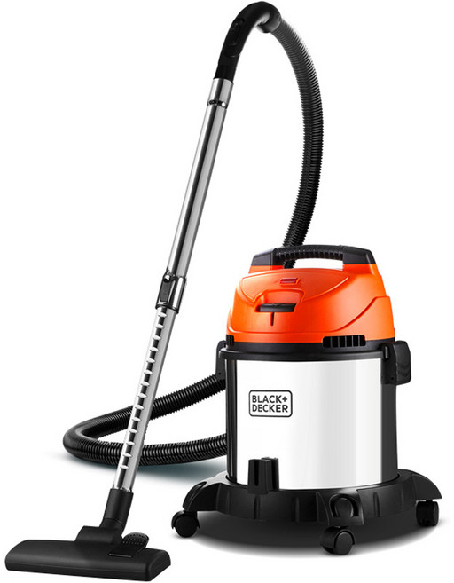 블랙앤데커 업소용 3 in 1 건습식 청소기 20L, 주황, BDWDS20