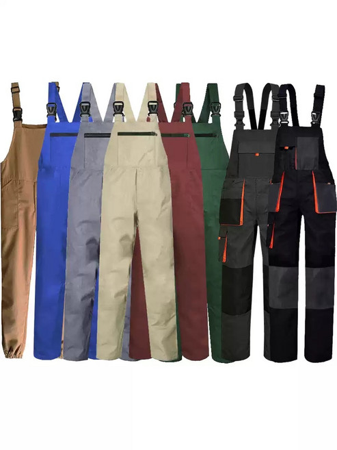 빅사이즈 작업복 멜빵바지 남녀공용 바지