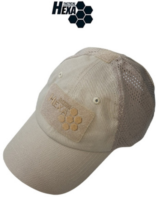 HEXA Mesh CAP 헥사 택티컬 메쉬 캡, 탄