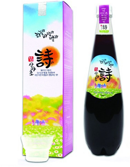 5년숙성 산야초식초 자연발효 엑기스 발효식초 1000ml 선물용, 1개, 1L