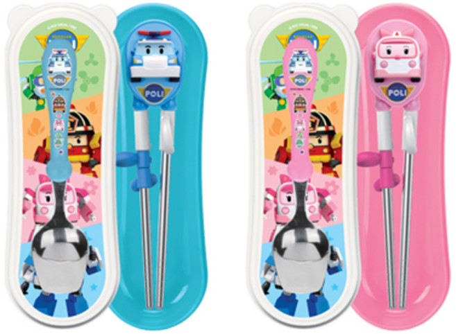 에디슨 폴리 이지 스텐 수저 케이스 1+1 Set (폴리+엠버), 엠버(PL4410)+엠버(PL4410), 1세트, PL4410+PL4410, 앰버+앰버