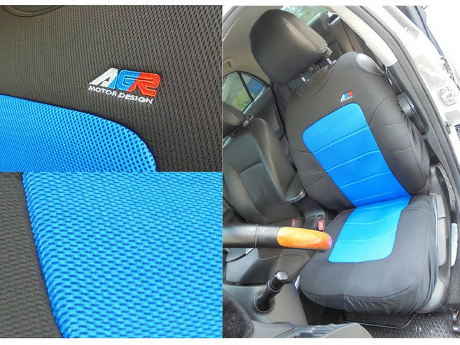 AGR MOTOR DESIGN 通用型汽車椅套 超透氣舒適耐用, 1個