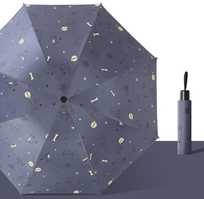 데일로엔 더캣 퍼피 UV차단 자동 암막 양우산