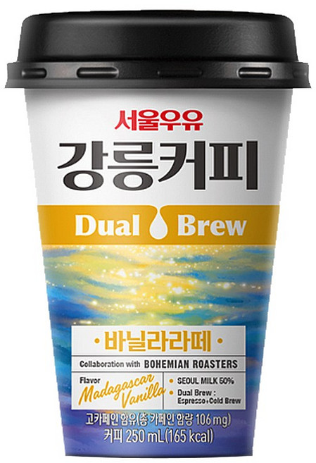 서울우유 강릉커피 바닐라라뗴 250ml 10개
