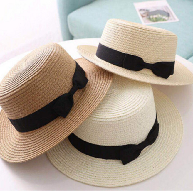 도비러비 파나마햇 페도라 모자 여성밀짚모자