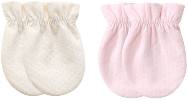 M4U 맘스포유 출산 준비 쟈가드 사계절 손싸개 2세트