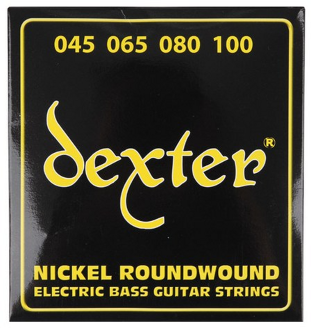 덱스터 베이스 기타 줄 45100, SILVER, DEXTER BASS STRING, 1개