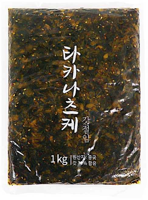 코우인터내셔널 타카나츠케 갓절임, 1개, 1kg