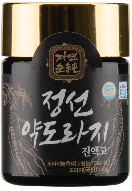 강원도 정선 도라지 순수 진액고 고농축 전통 무첨가 청정산지 프리미엄 선물용, 100g, 1개