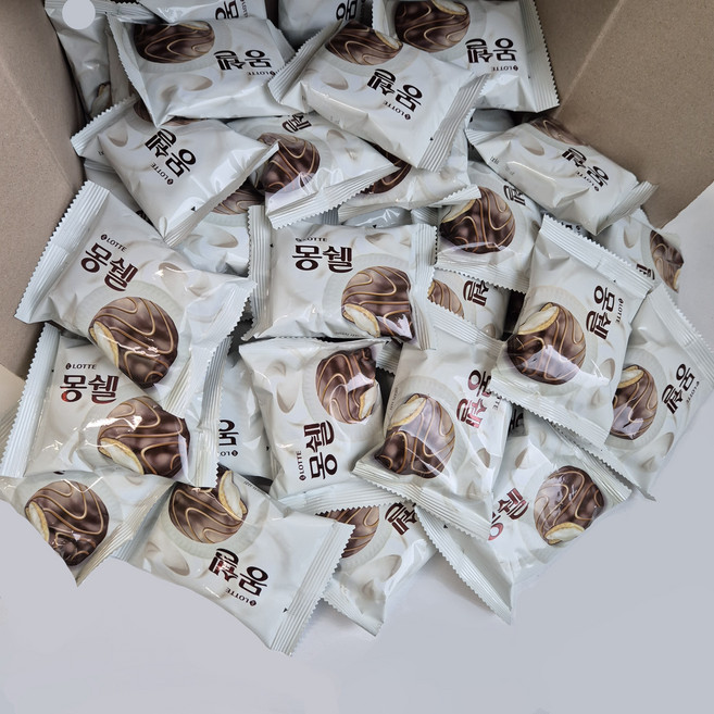 [이브의픽] 몽쉘 부드러운 생크림케이크 대용량, 100개, 34g