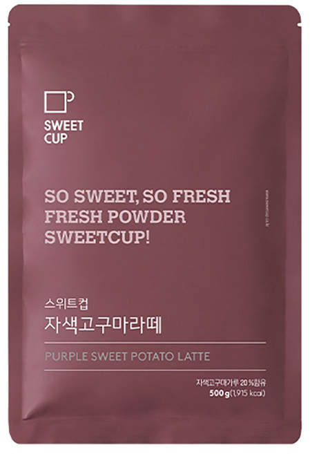 스위트컵 자색 고구마 파우더, 500g, 1개입, 10개