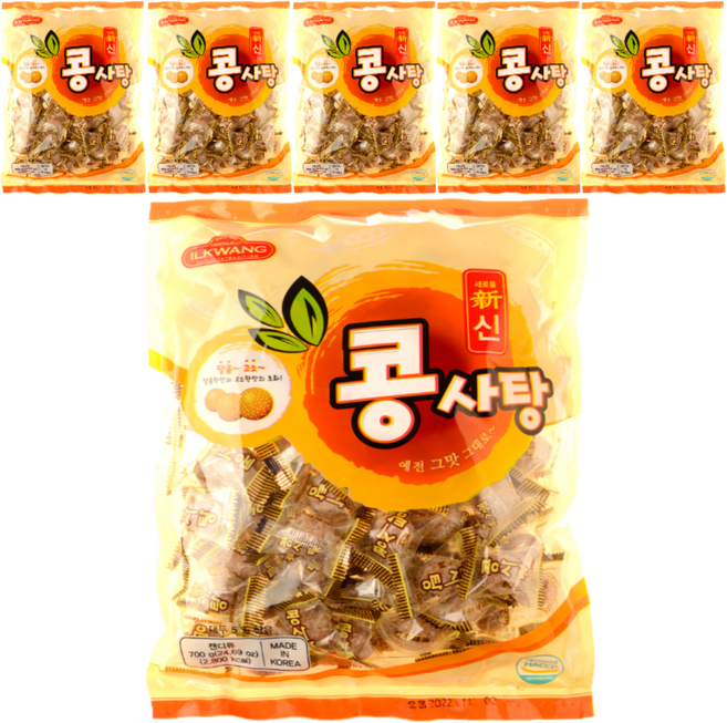 일광제과 신콩사탕, 700g, 6개