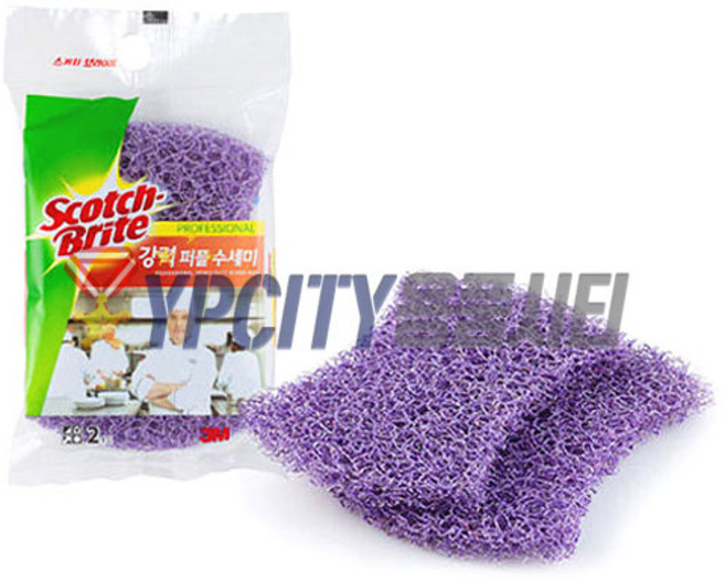 3M스카치브라이트 퍼플강력수세미2px10개입 no202, 10세트, 2개