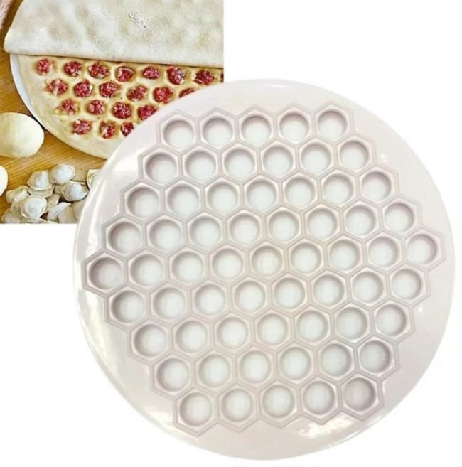 플라스틱 만두 금형 라비올리 메이커 러시아어 Pelmeni DIY 메이커 만두 기계 라비올리 커터 주방 도구, 01 1, 1개