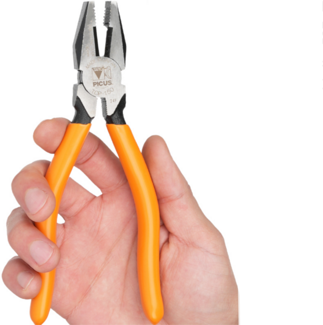 일본생산 탄소강 피코스 뺸치 전문가용 고급펜치, 1개, 6인치 뺸치