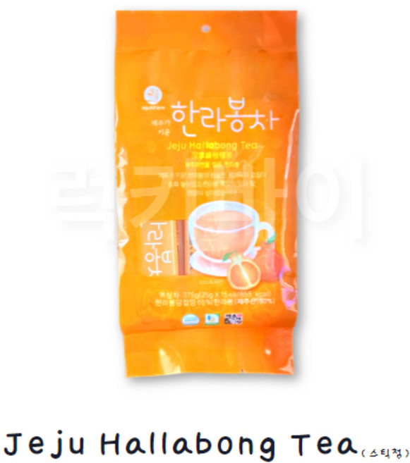 제주앤팜 제주가 키운 한라봉차 스틱, 25g, 15개입, 1개