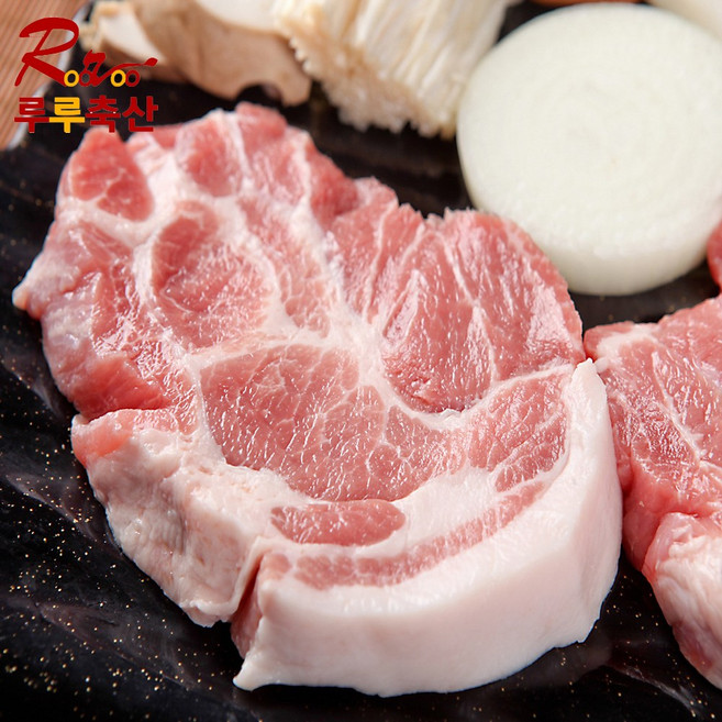 루루축산 돈목살 숯불구이용 500g 칠레산, 1팩