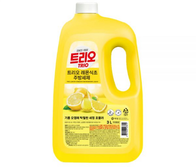 트리오 레몬식초 주방세제 3L