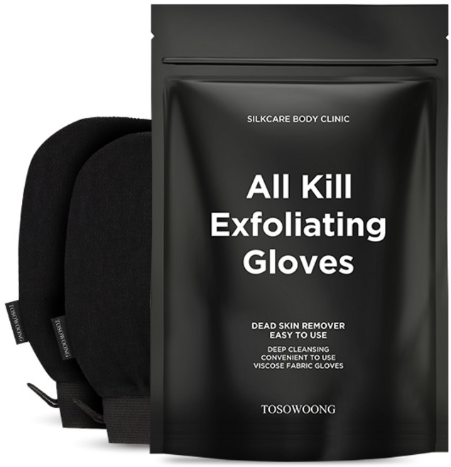 올킬 때장갑, 1개, 2개입, 블랙