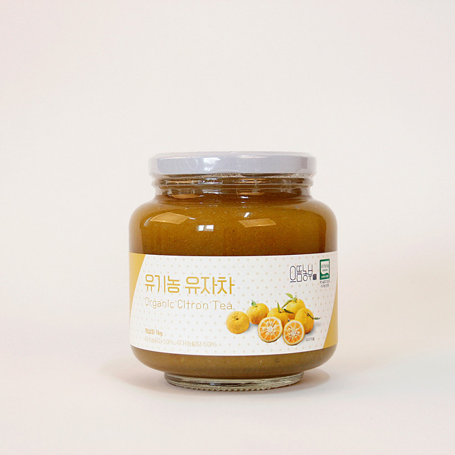 유기농 유자차 1kg, 1개, 1개입