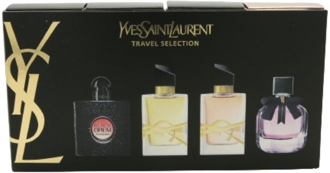 입생로랑 블랙 오피움 오 드 퍼퓸 7.5ml + 리브레 뚜왈렛 몬 파리 세트, 1개