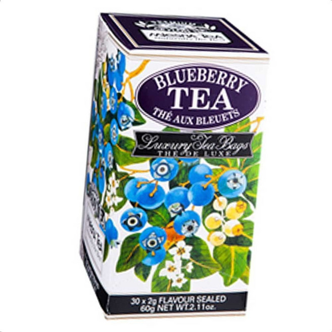 아이스티 가벼운선물 블루베리 과일 홍차 30티백 블렌딩차 고급차 홍차티백 블루베리블렌딩
