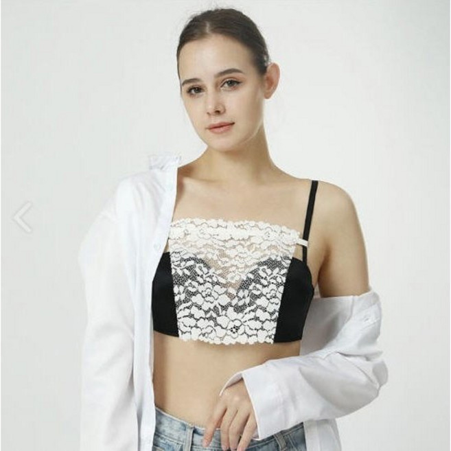 레이스 여성 가슴 골 커버 파인옷 가리개 DD-12011