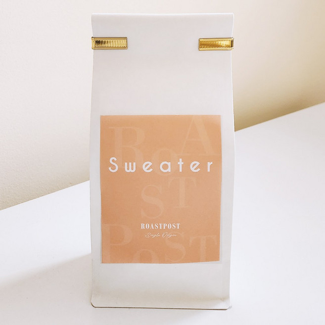 로스트포스트 산미없는 고소한 원두 커피 스웨터(인도 원두), 홀빈(분쇄안함), 1개, 500g, 홀빈(분쇄안함)