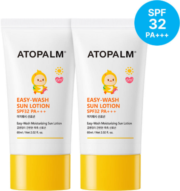 아토팜 이지 워시 선로션, 60ml, 10개