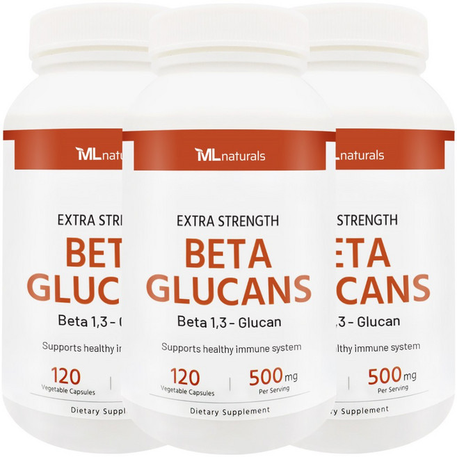 마이라이프 내추럴스 발효효모 베타 글루칸, 120정, 3개