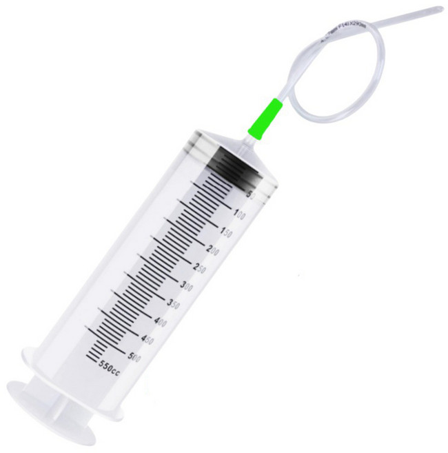 시즌마루 대왕 주사기 550ml 실리콘 플라스틱 가능 주방 원예 사육용, 1개