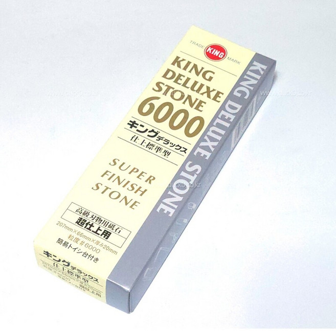 킹숫돌 킹디럭스 마무리 숫돌 6000방, 1개