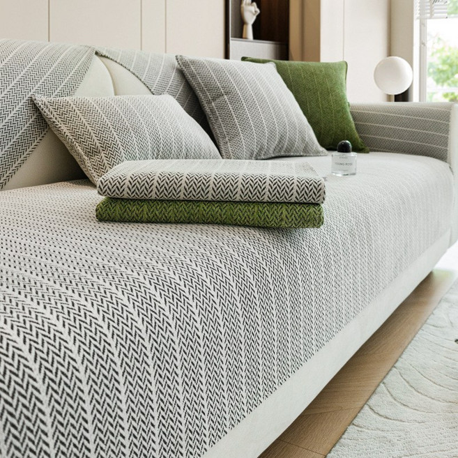 즈이리빙 부드러운 쇼파패드 논슬립 구김 방지 사계절 공용