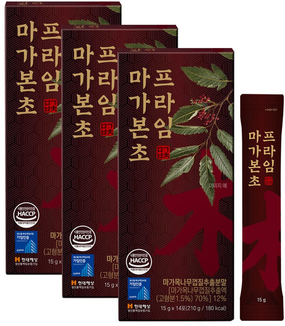 국내산 마가목진액 마가목 즙 마가 본초 프리미엄, 42개, 15g