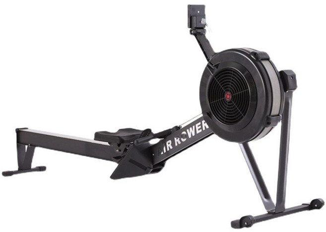 그랑블루 로잉머신 컨셉2 에어로워 운동기구 크로스핏 노젓기, 블랙, 블랙