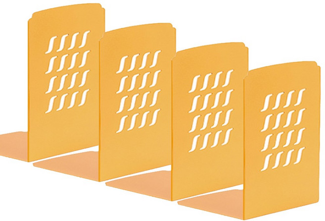 아카데미 북앤드 L형 4p, 옐로우