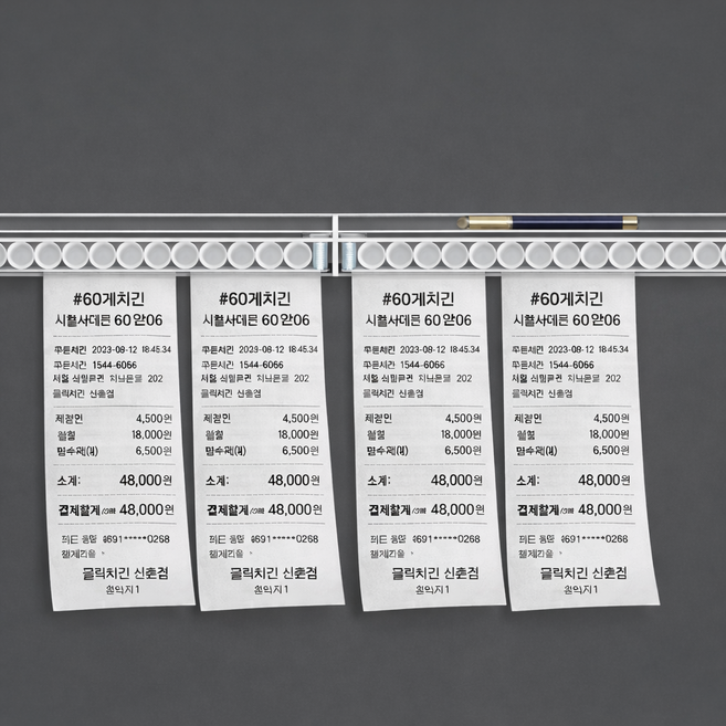 베이직앤드 깔끔정리 무타공 연장형 오더렉 300mm, 2개, 투명