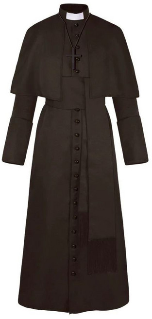 의상 성직자 사제복 성당 신부복 할로윈 코스튬 무대 선교사