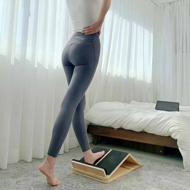 Fitspot 레그아리 아킬레스건 종아리 스트레칭 보드, FS-L02