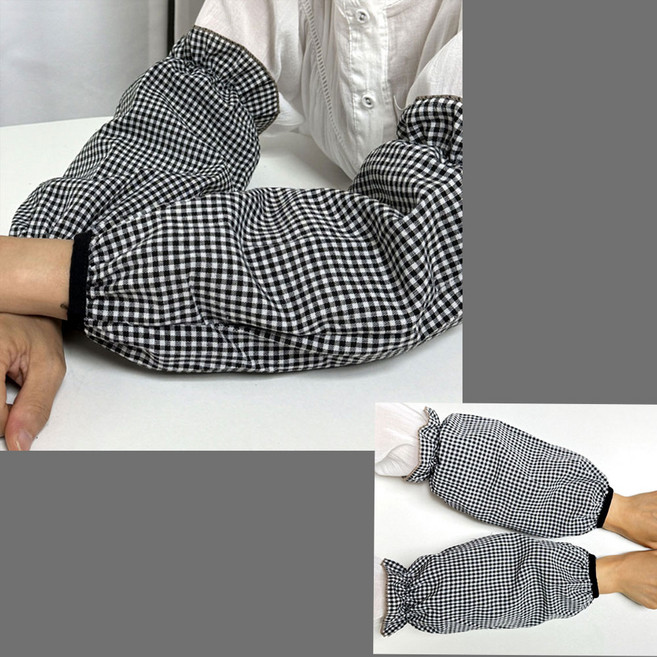 짱짱한 작업용 팔토시 면토시 사무용 미술용 덧소매 남성 여성 팔토시, 크로스토시