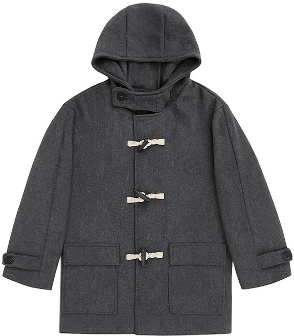 모던허니 여성 겨울 누빔 후드 숏 하프 떡볶이 코트