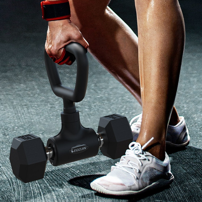 케틀벨 손잡이 덤벨 커넥터 스윙 핸드 그립 무게조절아령 홈트 크로스핏, 1개