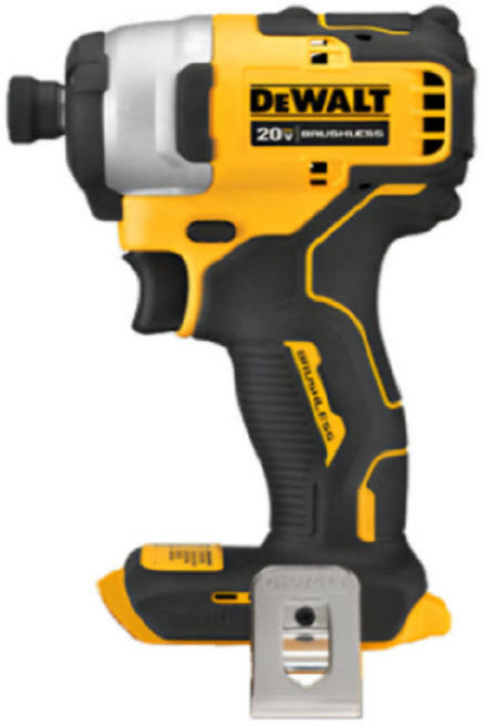디월트 20V MAX 브러쉬리스 컴팩트 임팩트 드라이버 베어툴, 1개, 본품(배터리없음)