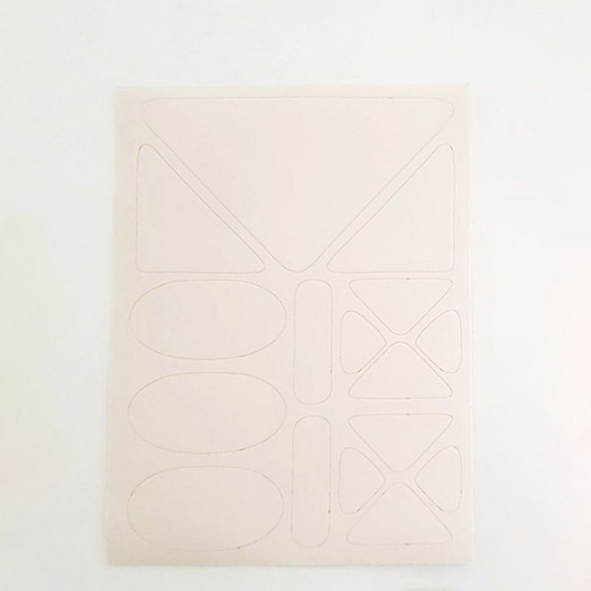 패딩 수선 패치 의류 리폼 점퍼 바람막이 스티커 sm4+508hV, 아이보리(B타입)_x000D_