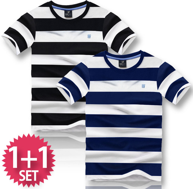 블루포스 뷰리타 반팔티 1+1 세트 [2장 묶음] 티셔츠 [국내생산]