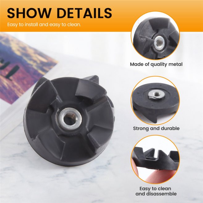 MSOR 4Pcs 예비 교체용 부품 블레이드 기어 블렌더 Juicer 매직 250W