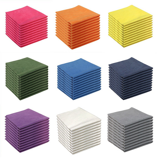 카모아 스피드폴리쉬 무봉제 버핑타올 다용도타올10P 버핑 광택 도포용 수건 드라잉 극세사 세차타올 35x40cm, 10개